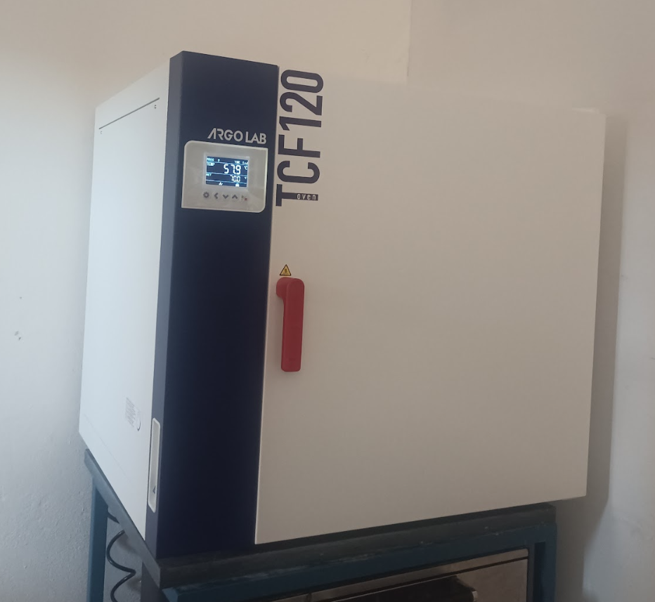 Forno da laboratorio Argolab CF120 di Marmotest